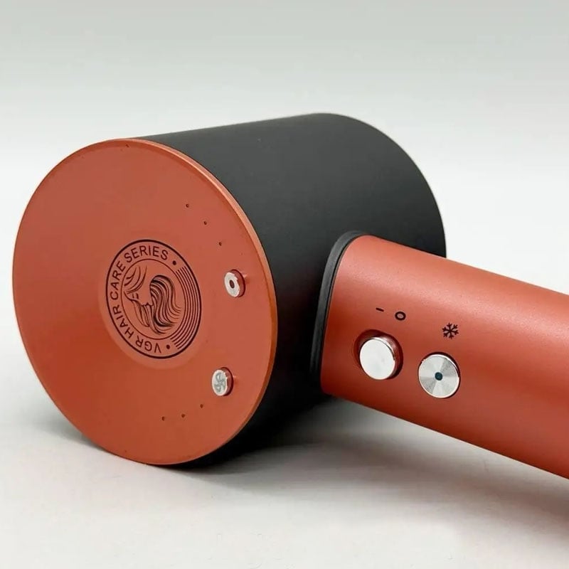 Фен для волос VGR V-440 профессиональный 1400 Вт Orange (tf7292) - фото 5 Фен для волос VGR V-440 профессиональный 1400 Вт Orange (tf7292) - фото 5