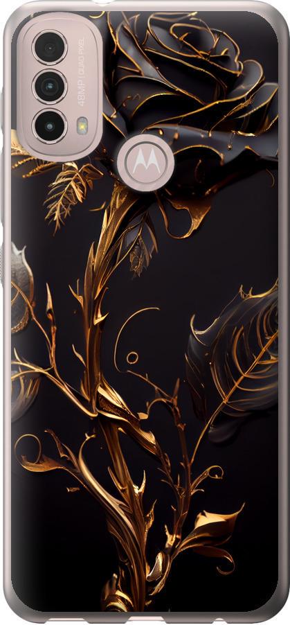 Чехол на Motorola E40 Роза 3 (5552u-2660-42517)
