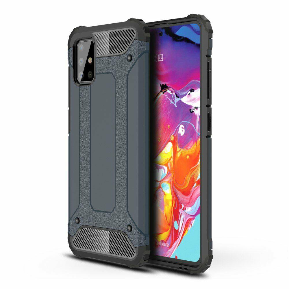 Чехол Armor Shield Samsung A51 (A515) Blue