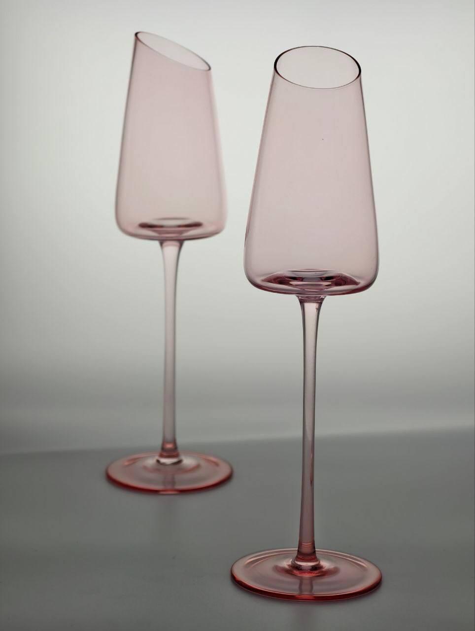 Набор бокалов для шампанского Пинк-эдж 6 шт. 200 мл (102-912)