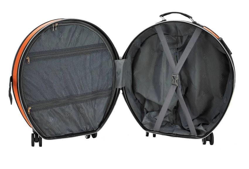 Валіза SEMI LINE T5675-3 24" M Orange/Black (52962) - фото 8 Валіза SEMI LINE T5675-3 24" M Orange/Black (52962) - фото 8