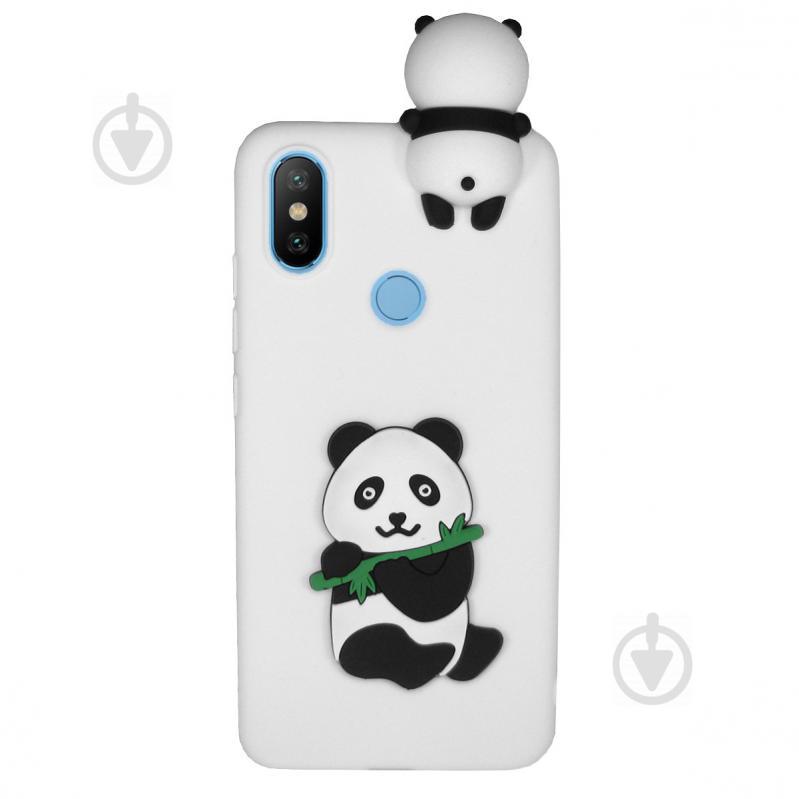 Чехол 3D Cartoon Case для Xiaomi Mi Mix 3 Панда (hub_eQZI71645)