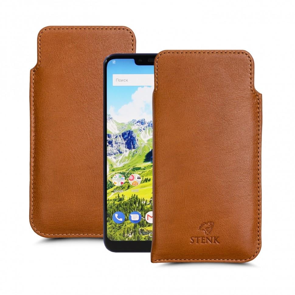 Футляр Stenk Elegance для ASUS ZenFone Max M2 (ZB633KL) Camel (62412)