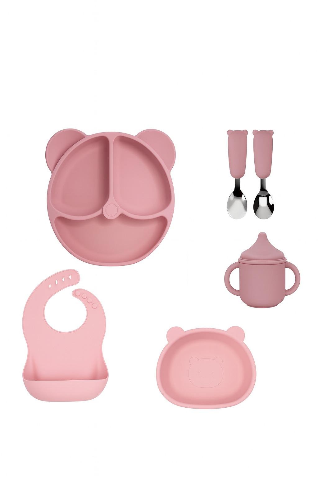 Набор детской посуды HOME MA-4905 силикон 6 пр. Набор детской посуды HOME MA-4905 силикон 6 пр.