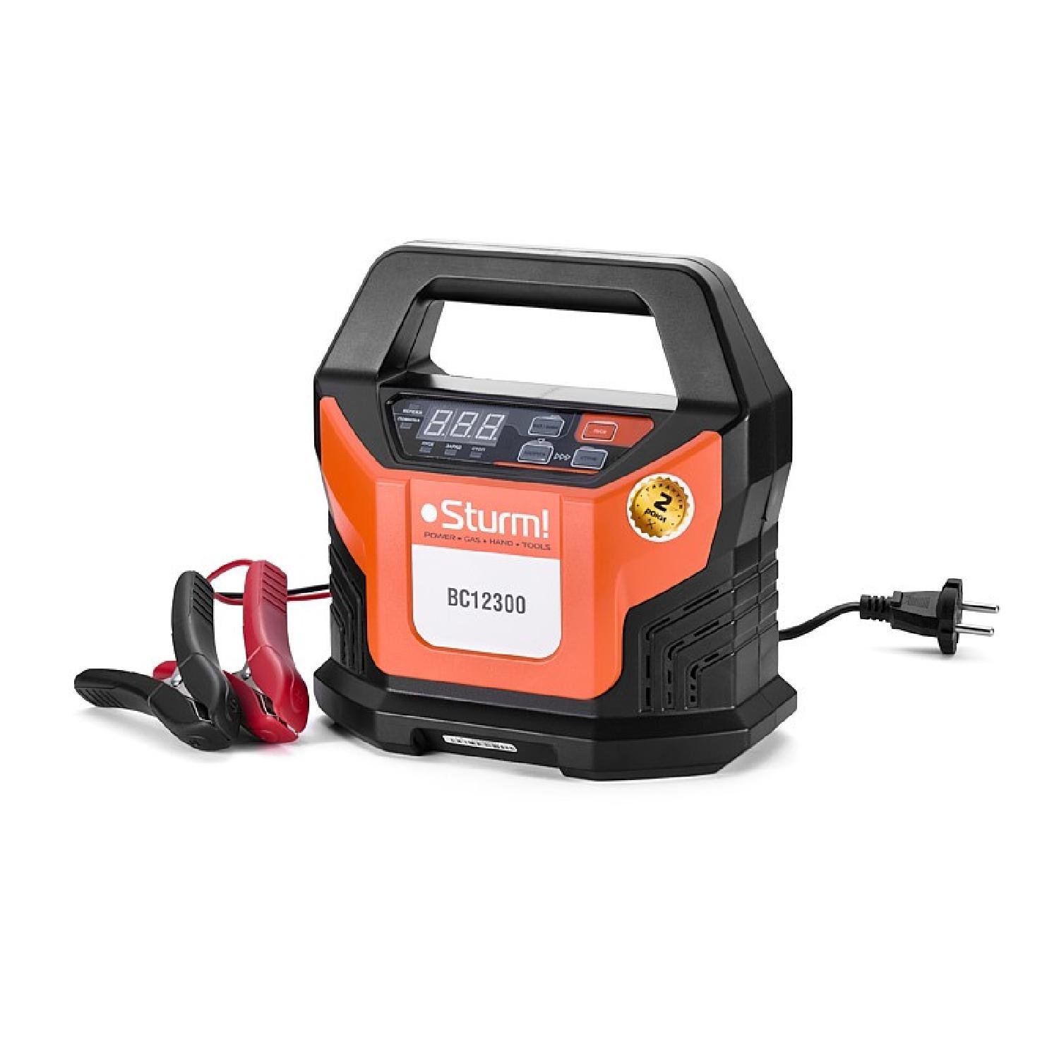 Пуско-зарядний пристрій Sturm BC12300 12V 18А для автомобілів і мотоциклів