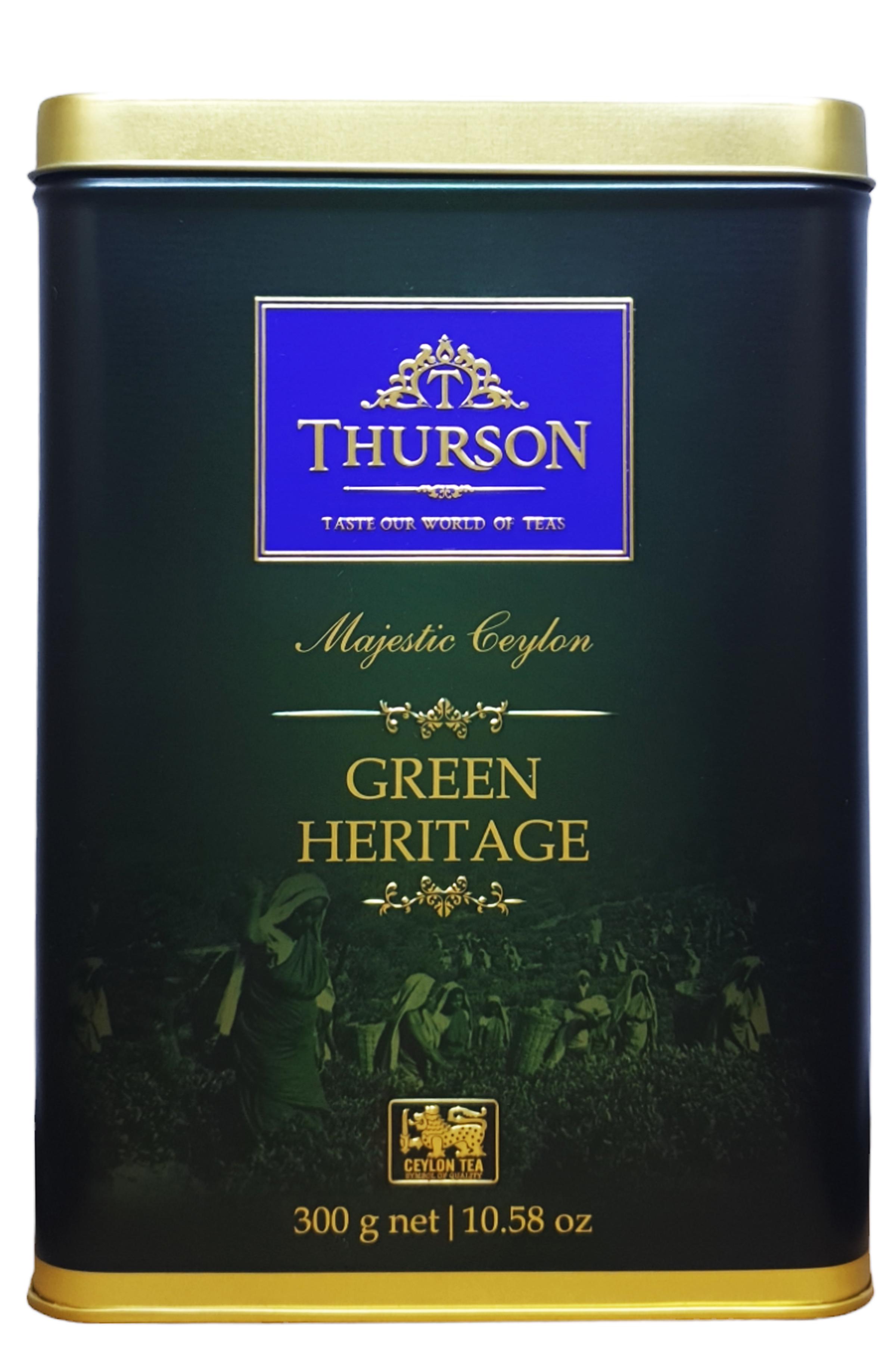 Чай Thurson Зеленое Наследие 300 г Зеленый (52888)