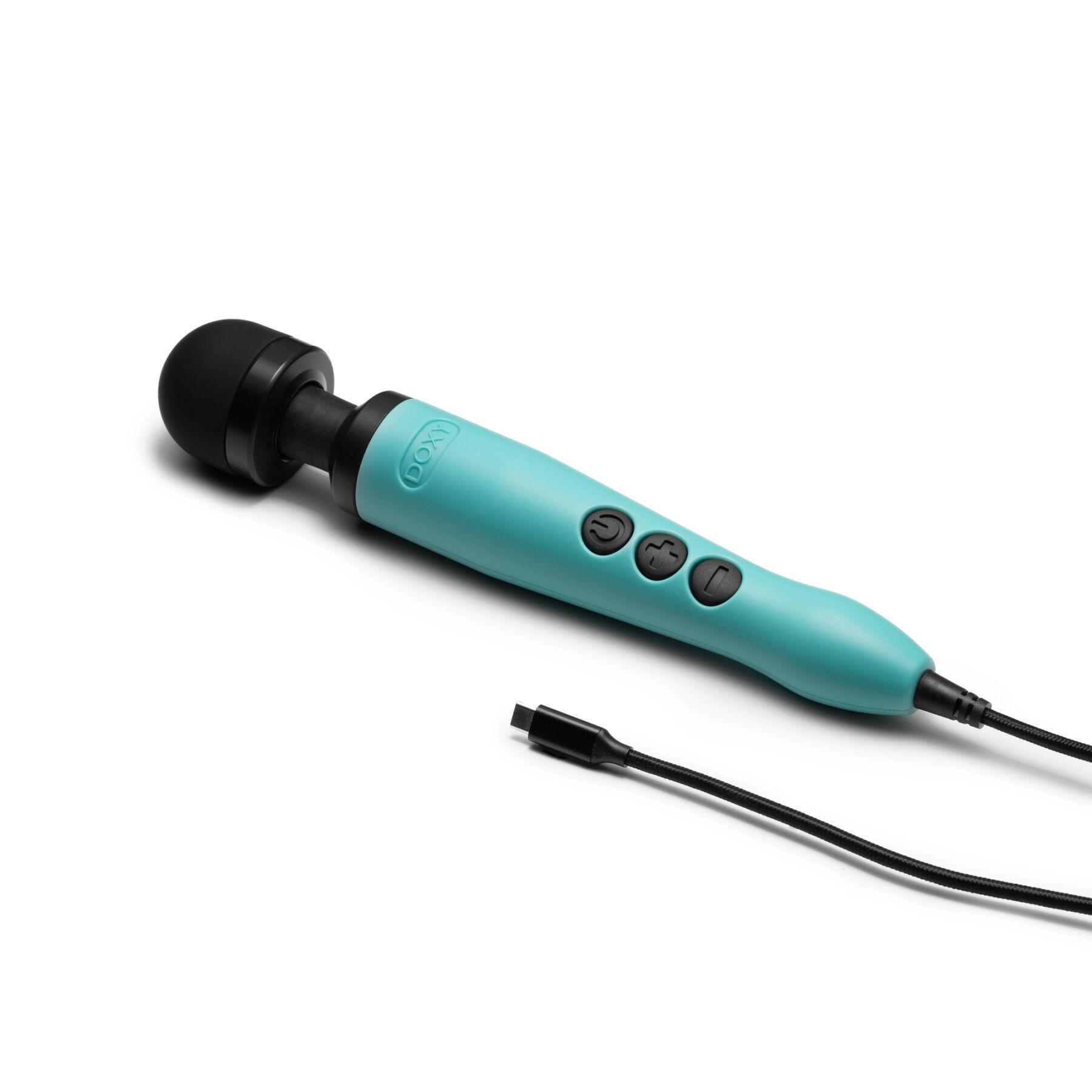 Вибромассажер Doxy3 USB-C Massager Turquoise (SX2452)