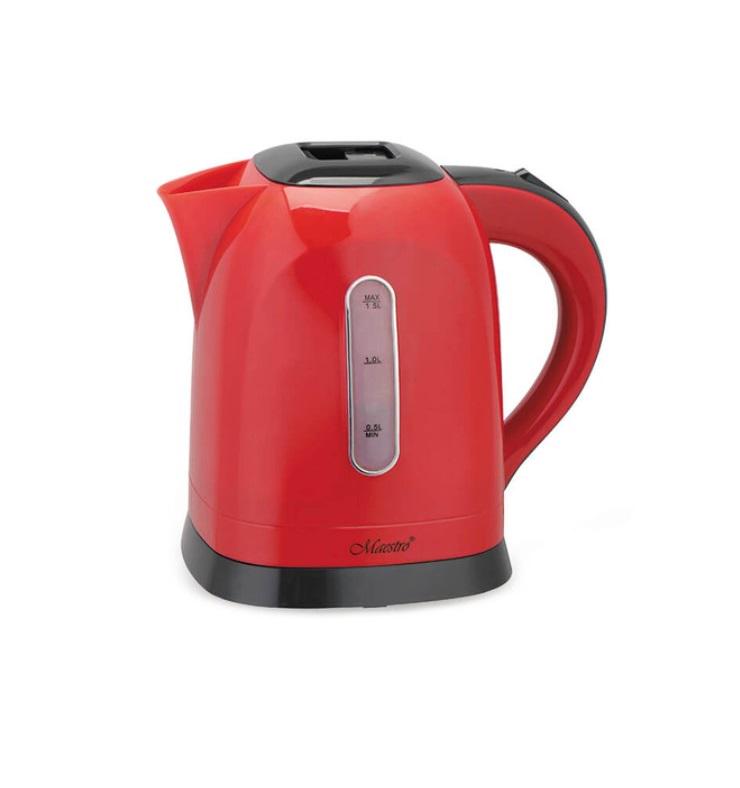 Электрочайник Maestro 1,5л 2200 Вт Красный (f14fbb0a) Электрочайник Maestro 1,5л 2200 Вт Красный (f14fbb0a)