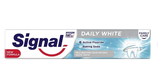 Зубная паста Signal Ежедневное отбеливание 75 мл