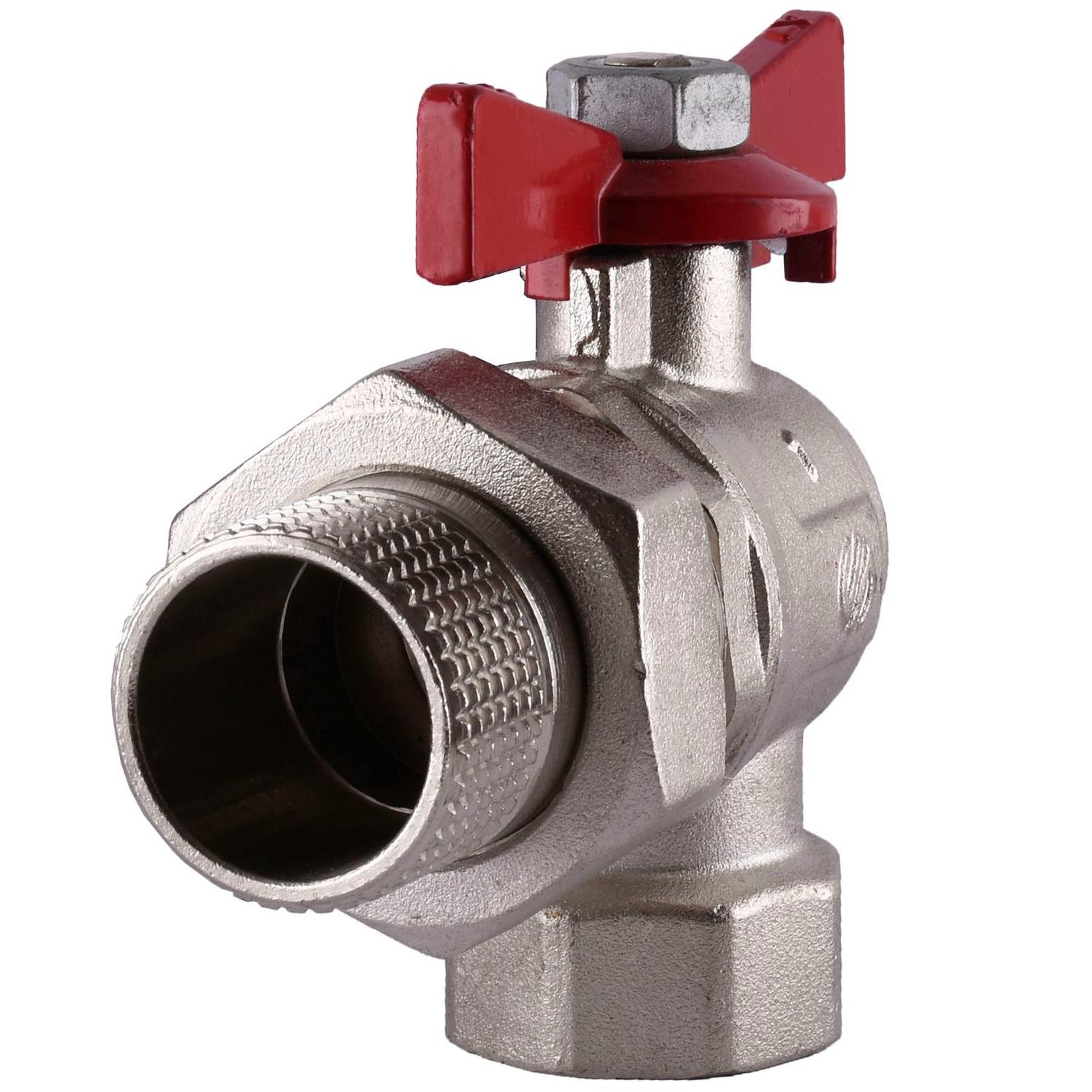 Кран шаровой Arco SENA 154305 000014971 1" ВЗ с американкой бабочка (104383)