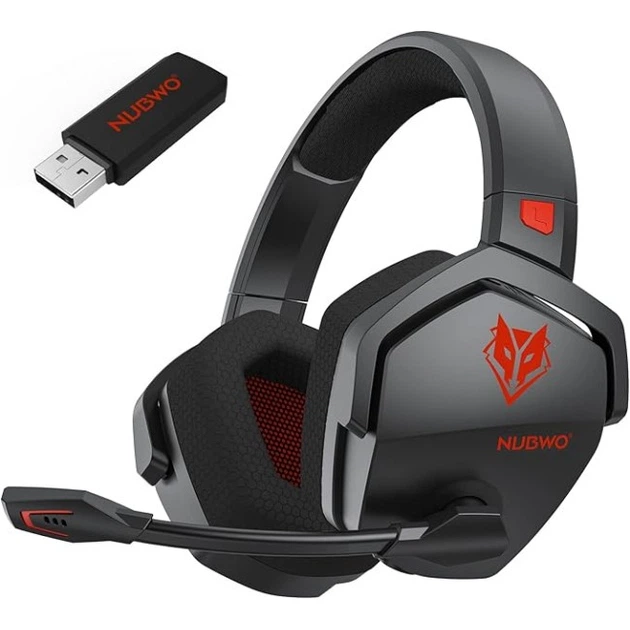 Гарнитура беспроводная игровая Bluetooth с микрофоном NUBWO G06 для PS5 PS4 ПК