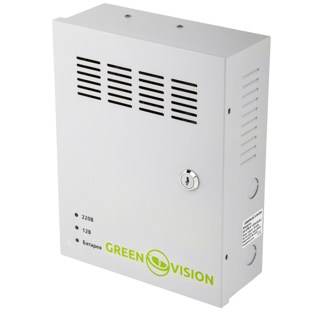 Блок непрерывного питания GreenVision GV-UPS-H 1204-3A-BL (2352549005) Блок непрерывного питания GreenVision GV-UPS-H 1204-3A-BL (2352549005)