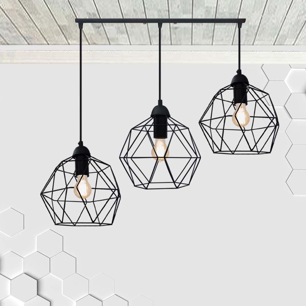 Люстра Levistella Anthill-3 Black - фото 2