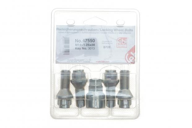 Болт колеса FEBI BILSTEIN BMW M14x1,25 L 51 мм - (47550)