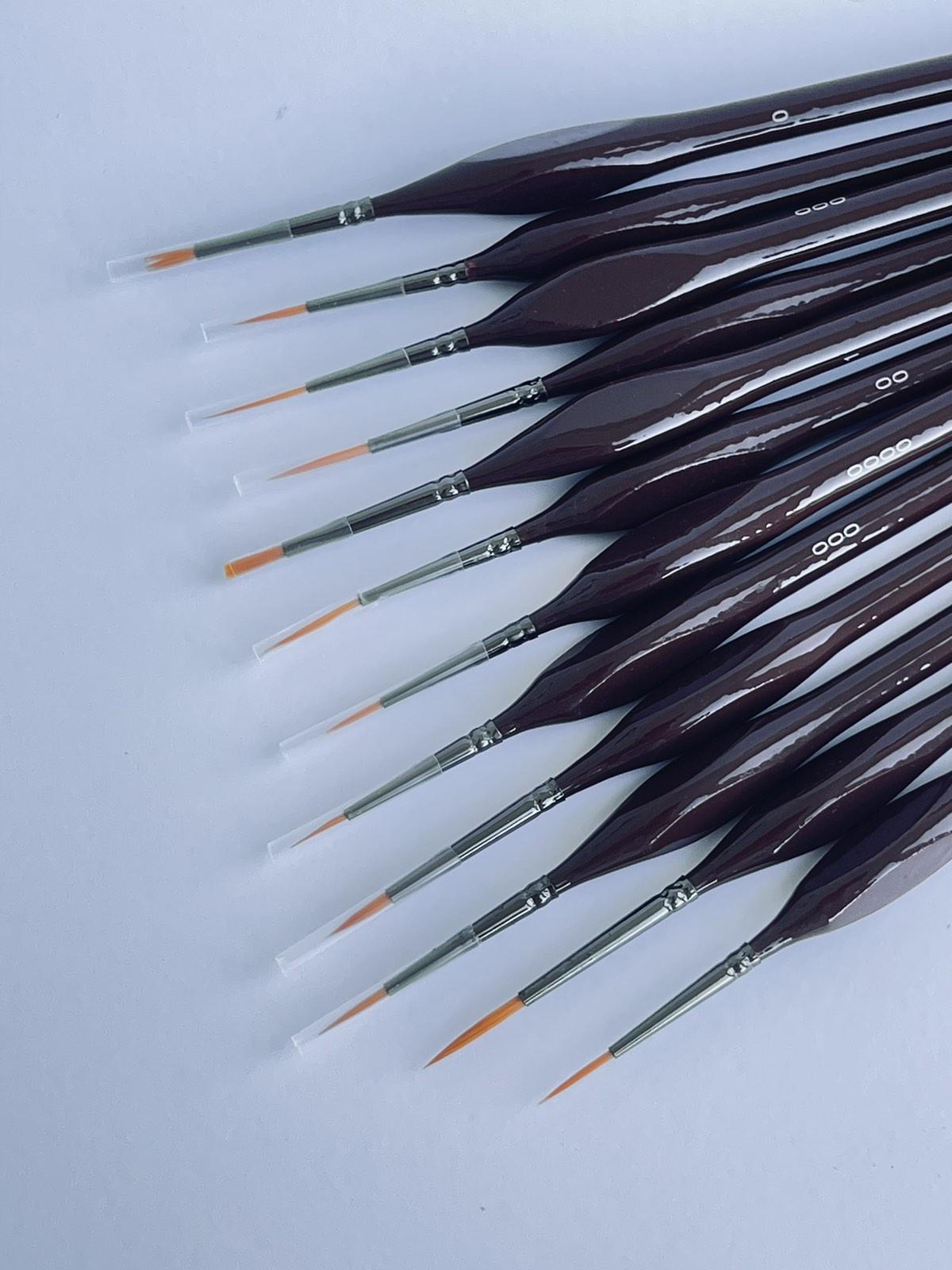 Кисточки для рисования набор кистей 12 шт элит Art Planet - фото 3 Кисточки для рисования набор кистей 12 шт элит Art Planet - фото 3