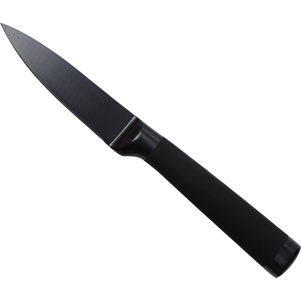 Кухонний ніж Bergner Blade для чищення овочів 8,75 см Black (BG-8771) - фото 1