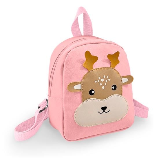 Дошкольный рюкзак Evo-kids Small Deer с оленем Розовый - фото 1