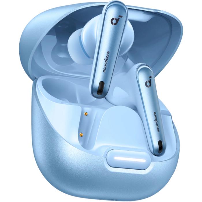Наушники беспроводные Anker SoundCore Liberty 4 NC Bluetooth 5.3 IPX4 Light Blue (A3947G61)