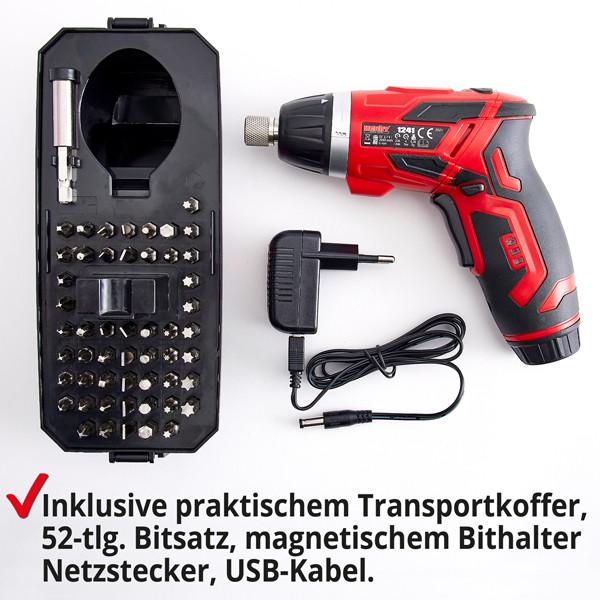 Отвертка аккумуляторная раскладная HECHT 1241 мини с фонариком - фото 4 Отвертка аккумуляторная раскладная HECHT 1241 мини с фонариком - фото 4