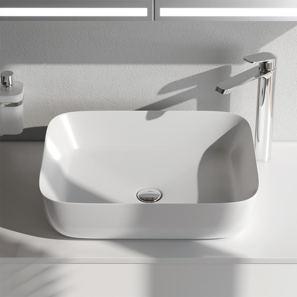 Умивальник накладний AM.PM Func MFAWCC10510WG 510x405x135 мм Білий (195780) - фото 5