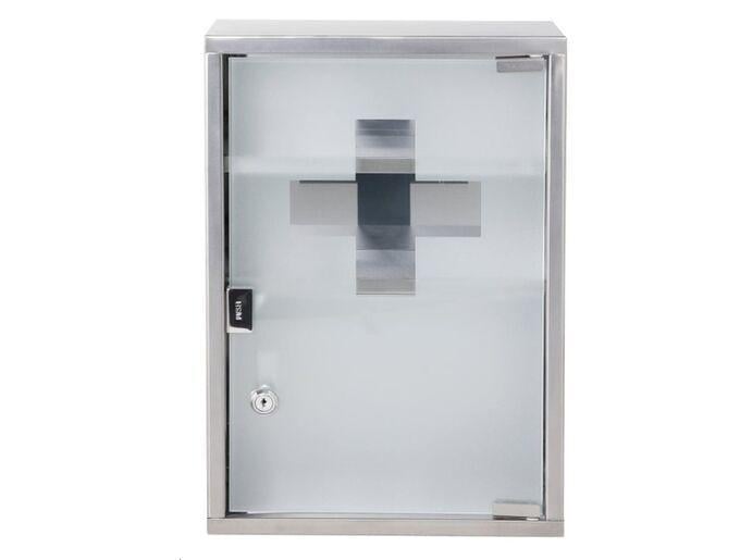 Аптечка Axentia из нержавеющей стали 30х40х12 см (131177)