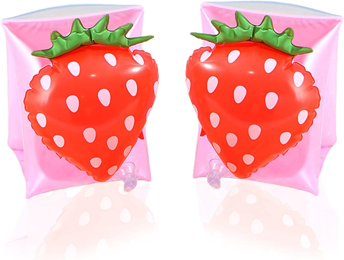 Нарукавники для плавания Strawberry 2 до 7 лет Розовый (84991308)