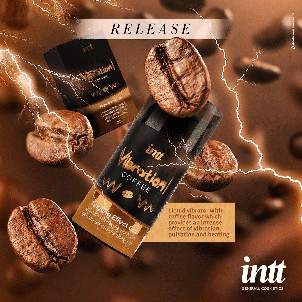 Рідкий вібратор Intt Vibration Coffee 15 мл (IN15547) - фото 3