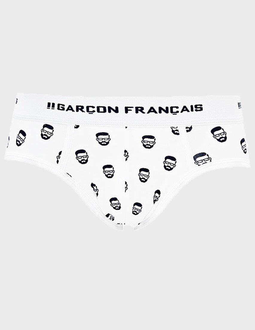 Трусы слипы GARCON FRANCAIS Slip18 S Blanc daddy (3701195814744)