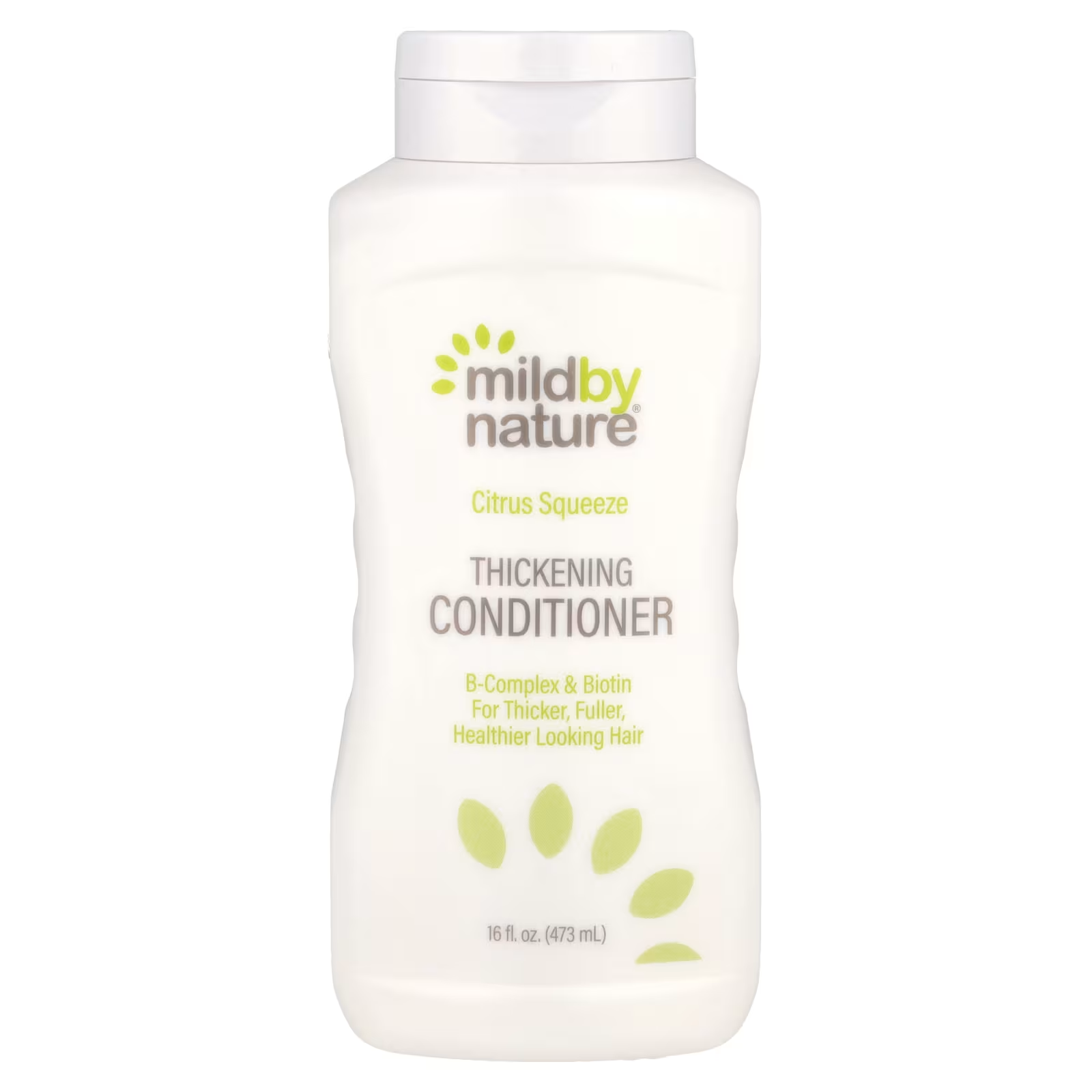 Кондиционер для густоты волос Mild By Nature комплекс витаминов группы B и биотин цитрусовый аромат 473 мл