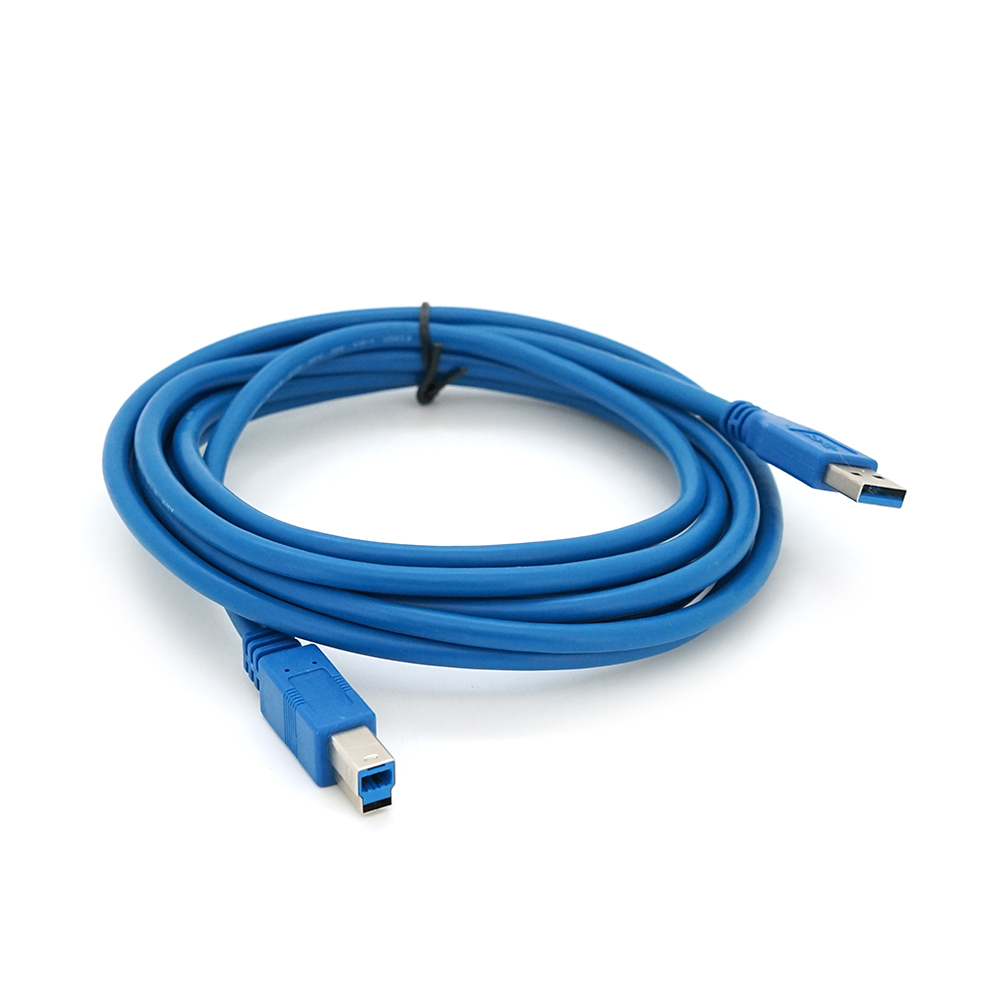 Кабель USB 3,0 AM/BM 3 м Синий (328)