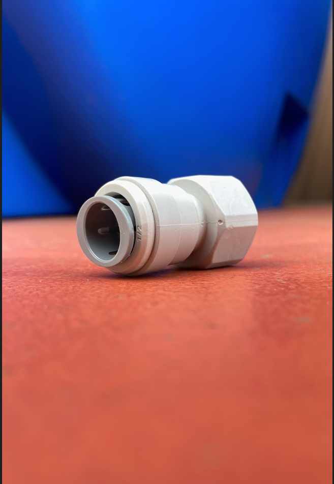 Фитинг прямой трубка 1/2 резьба внутренняя 1/2 (1663711110) - фото 3