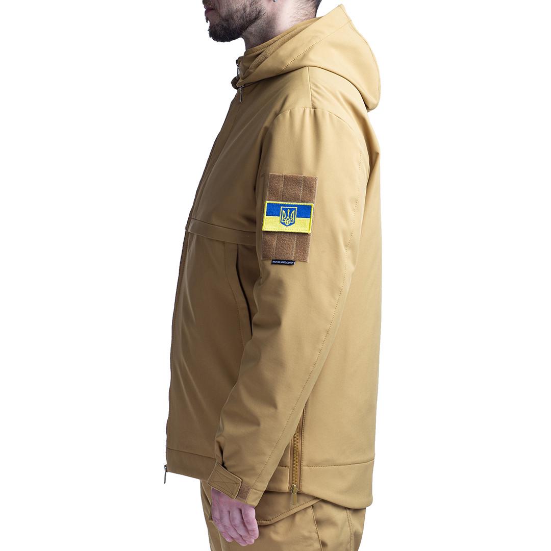 Куртка Brotherhood SoftShell UTJ 3.0 мілітарі р. 54 Койот (BH-UTJ3.0-SSC-54) - фото 5