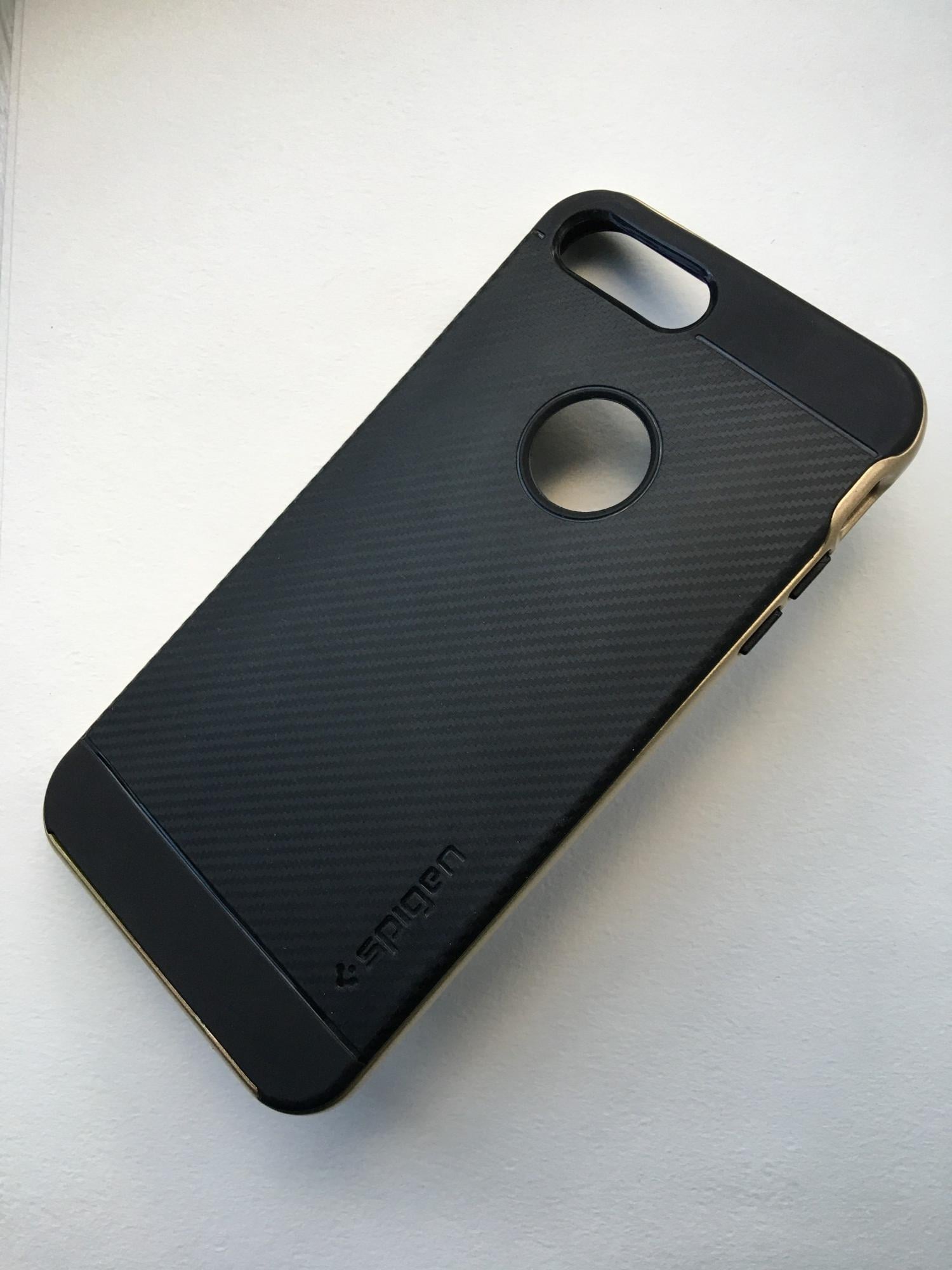 Чехол Neo Hybrid Carbon для iPhone 7/8 Plus Gold