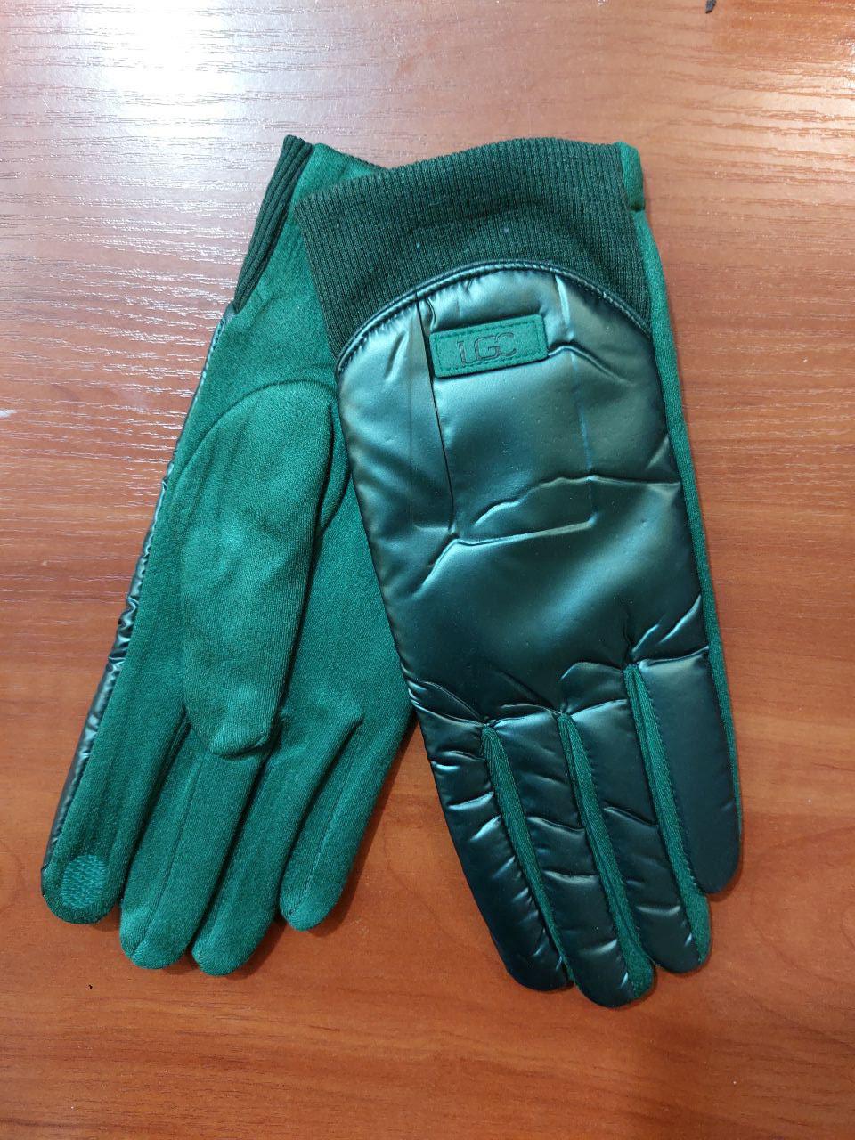 Перчатки сенсорные женские зима One size Зеленый (456700/5) - фото 4 Перчатки сенсорные женские зима One size Зеленый (456700/5) - фото 4