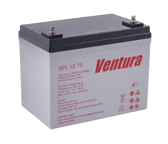 Аккумуляторная батарея Ventura GPL 12-70 12V 70Ah (1866639005) Аккумуляторная батарея Ventura GPL 12-70 12V 70Ah (1866639005)