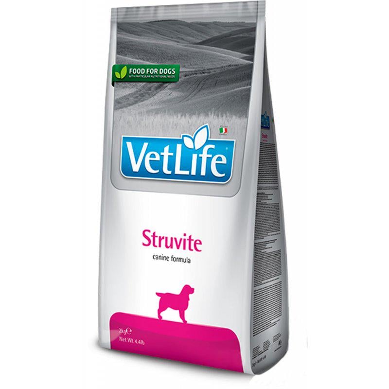 Корм-дієта сухий Farmina Vet Life Natural Diet Dog Struvite для розчинення струвітних уролітів 2 кг (25227)