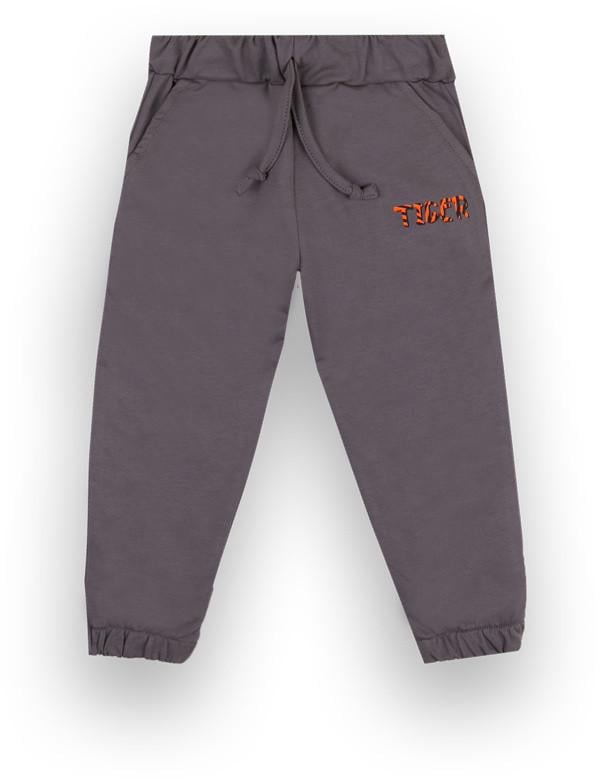 Брюки детские хлопковые для мальчика Gabbi BR-21-61-1 Киаби 86 см Темно-серый (12970)