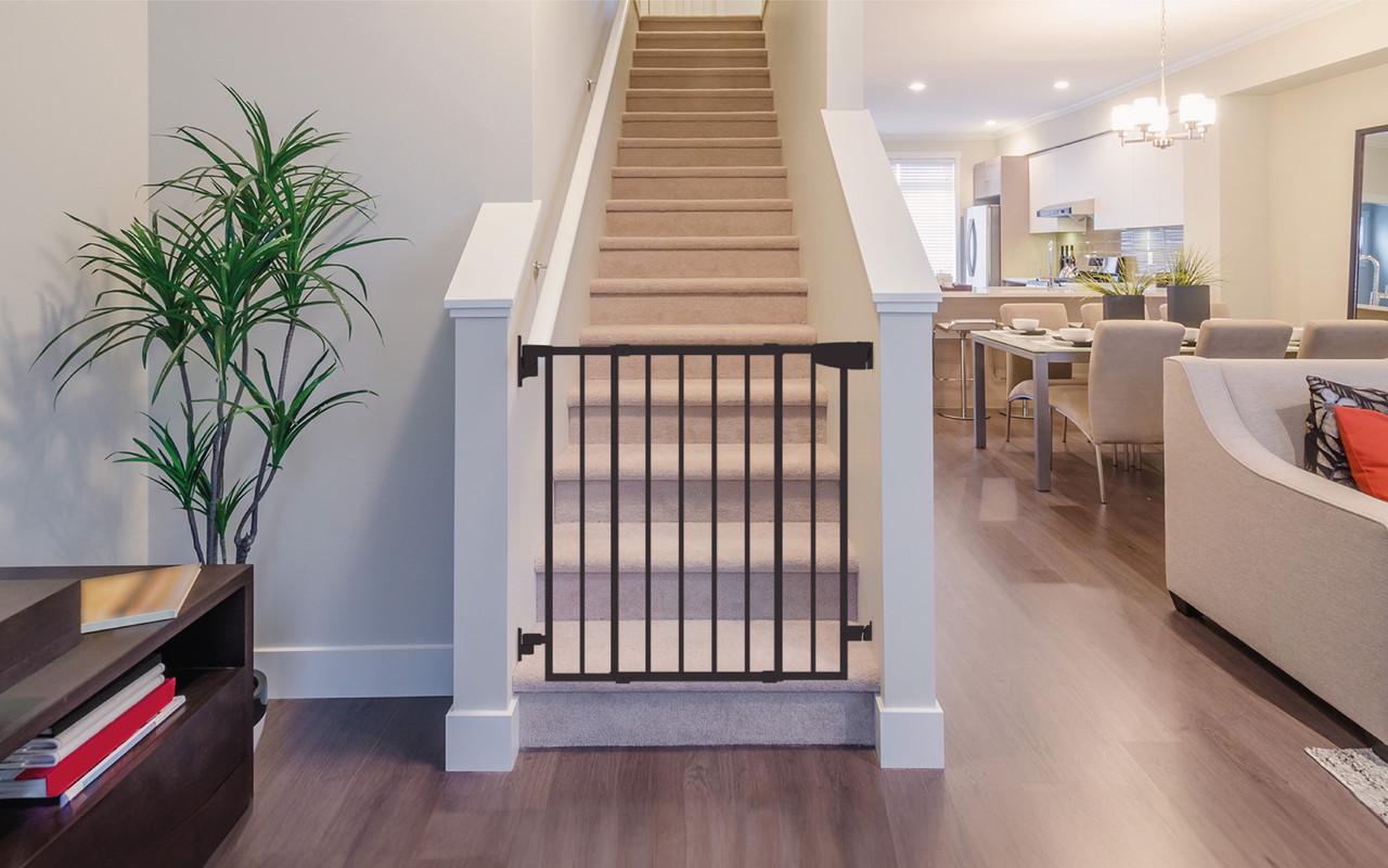 Барьер межкомнатный-лестничный Guardian Tulano 1.0 70-104 см Black - фото 2 Барьер межкомнатный-лестничный Guardian Tulano 1.0 70-104 см Black - фото 2