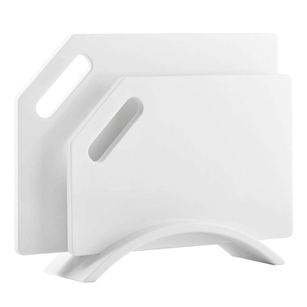 Набор кухонных досок Bonro B-100 из искусственного камня 2 шт. Белый (42401154)