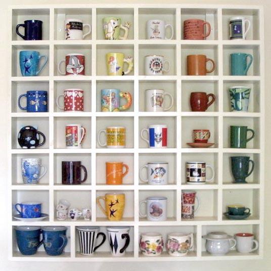 Полка для кружек из дерева Отирена Зефир (СДК-009820)