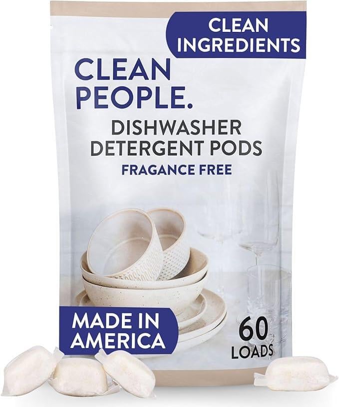 Капсули для посудомийної машини Clean People 60 шт.