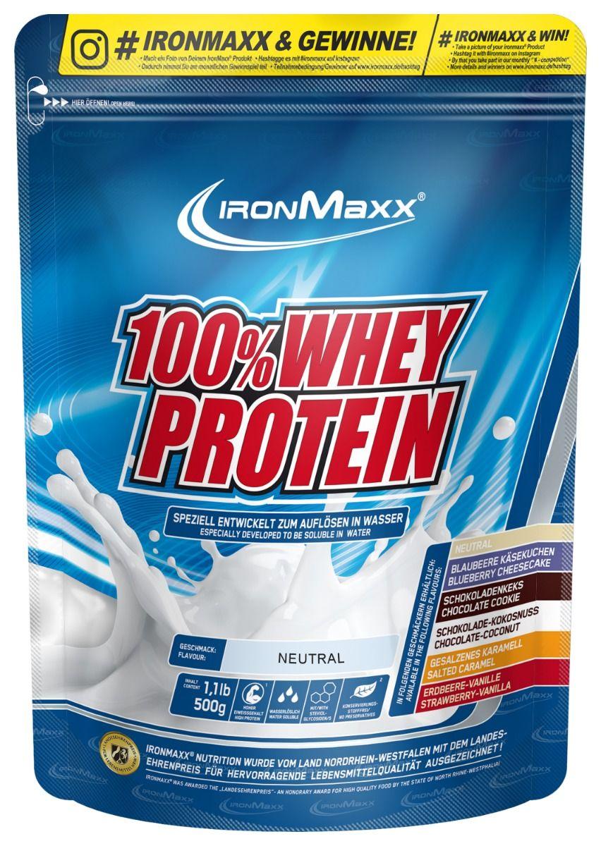 Протеин Ironmaxx 400 Whey Protein Neutral 500 г