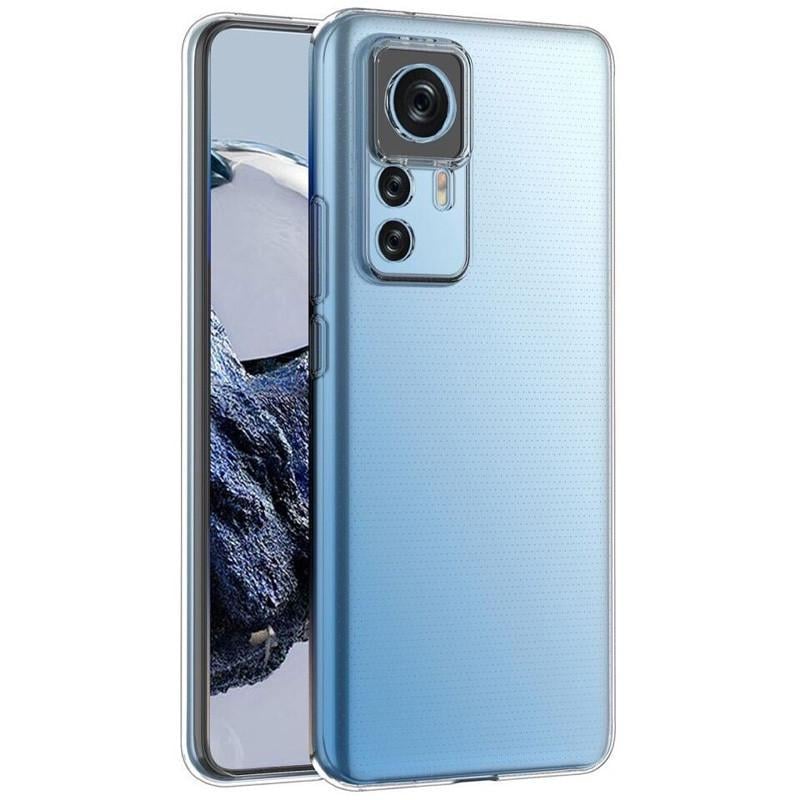 Противоударный TPU чехол Epic Transparent 1,5mm Full Camera для Xiaomi 12T / 12T Pro Бесцветный (прозрачный)