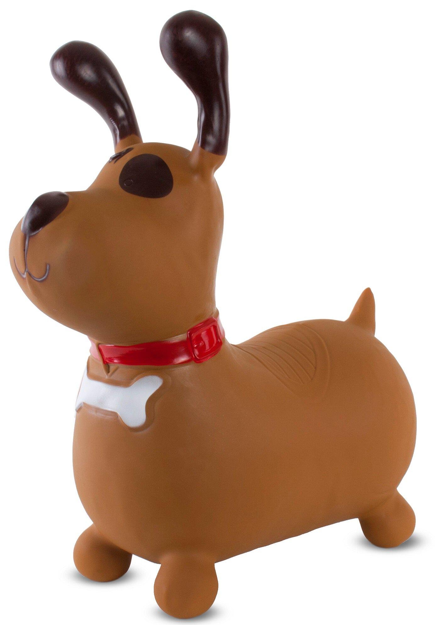 Прыгун-джемпер детский Собака SUN BABY резиновый надувной с насосом Коричневый (20410906) Прыгун-джемпер детский Собака SUN BABY резиновый надувной с насосом Коричневый (20410906)