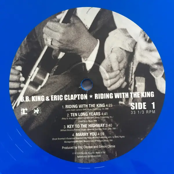Виниловая пластинка 2LP B.B. King & Eric Clapton Riding With The King