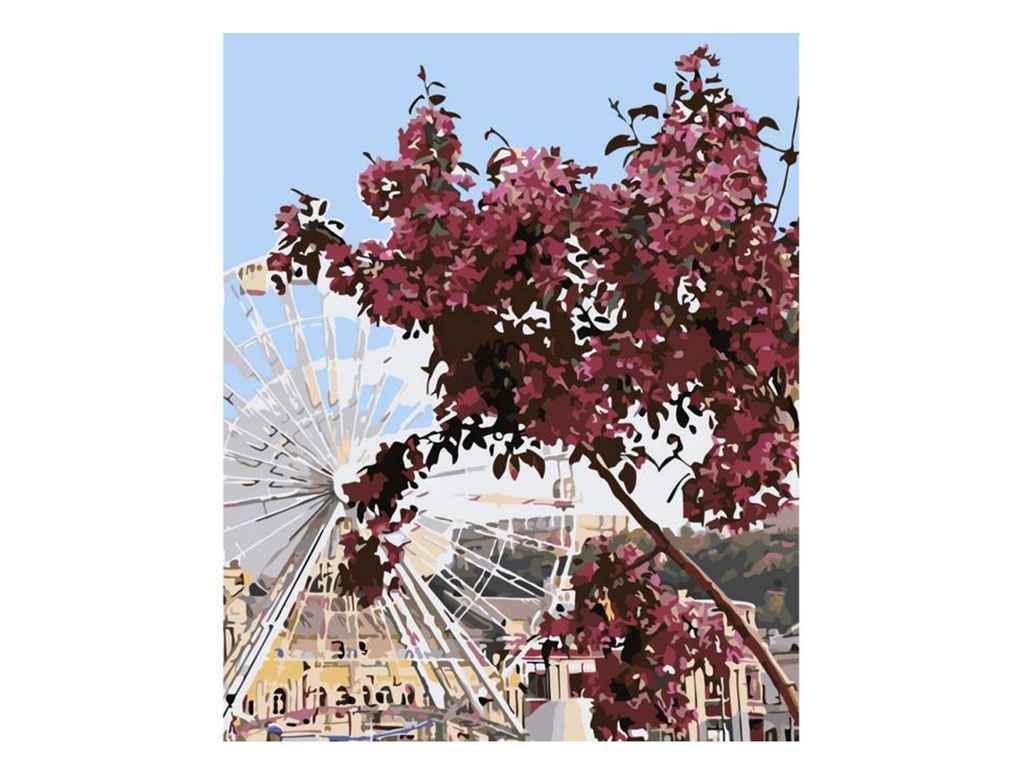 Картина по номерам Strateg Контрактовая площадь 30х40 см (SS-6590)