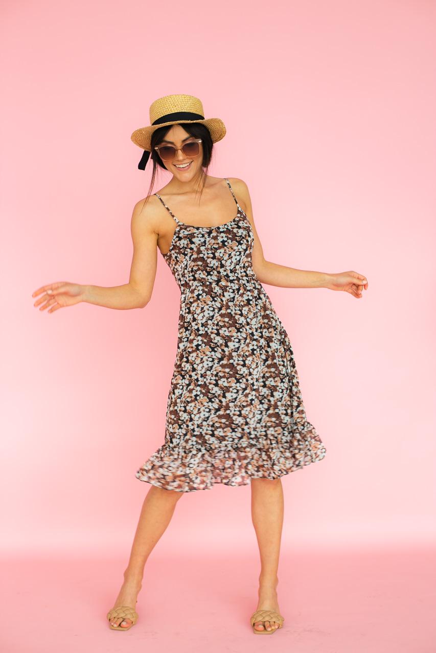 Сарафан SOBE M Коричневый (9496241)