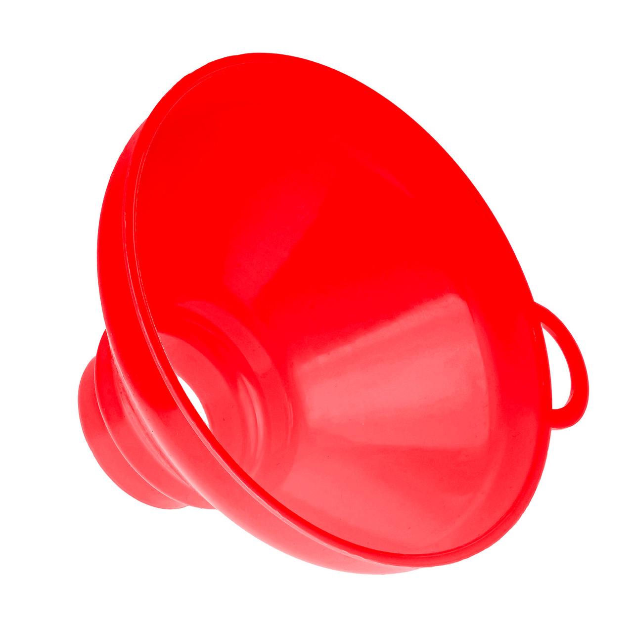 Воронка пластиковая Ø 15,5 см с широким горлом на банку Красный (1900613703) - фото 4 Воронка пластиковая Ø 15,5 см с широким горлом на банку Красный (1900613703) - фото 4