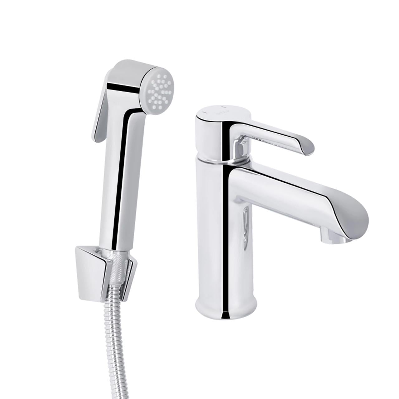 Смеситель для раковины Qtap Grand с гигиеническим душем QTGRA272CRM45670 Chrome (2553560738)