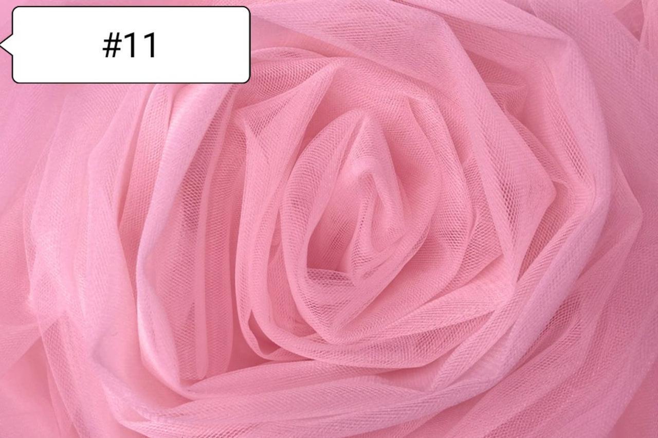 Ткань евросетка №11 Светло-розовый (1729694701)